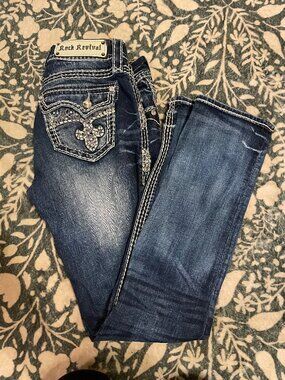Rock Revival Berry Straight Leg Jeans
